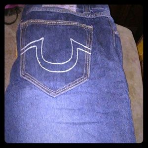 True Religion jean shorts