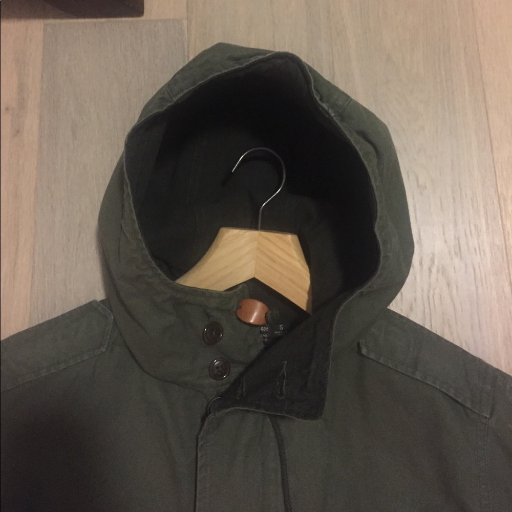 JCrew Twill Parka