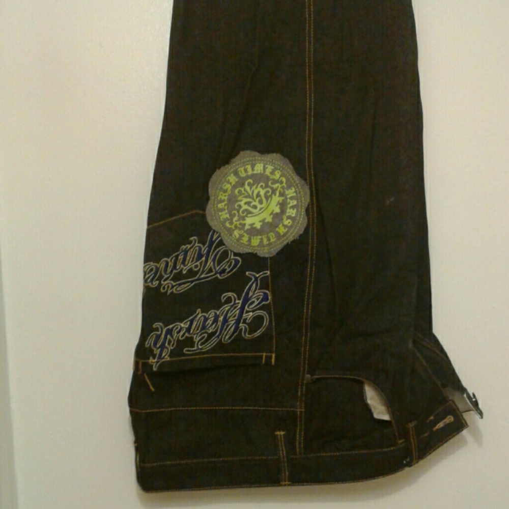 🤔🤔🤔👖JEANS MENS/RAWBLUE👖
