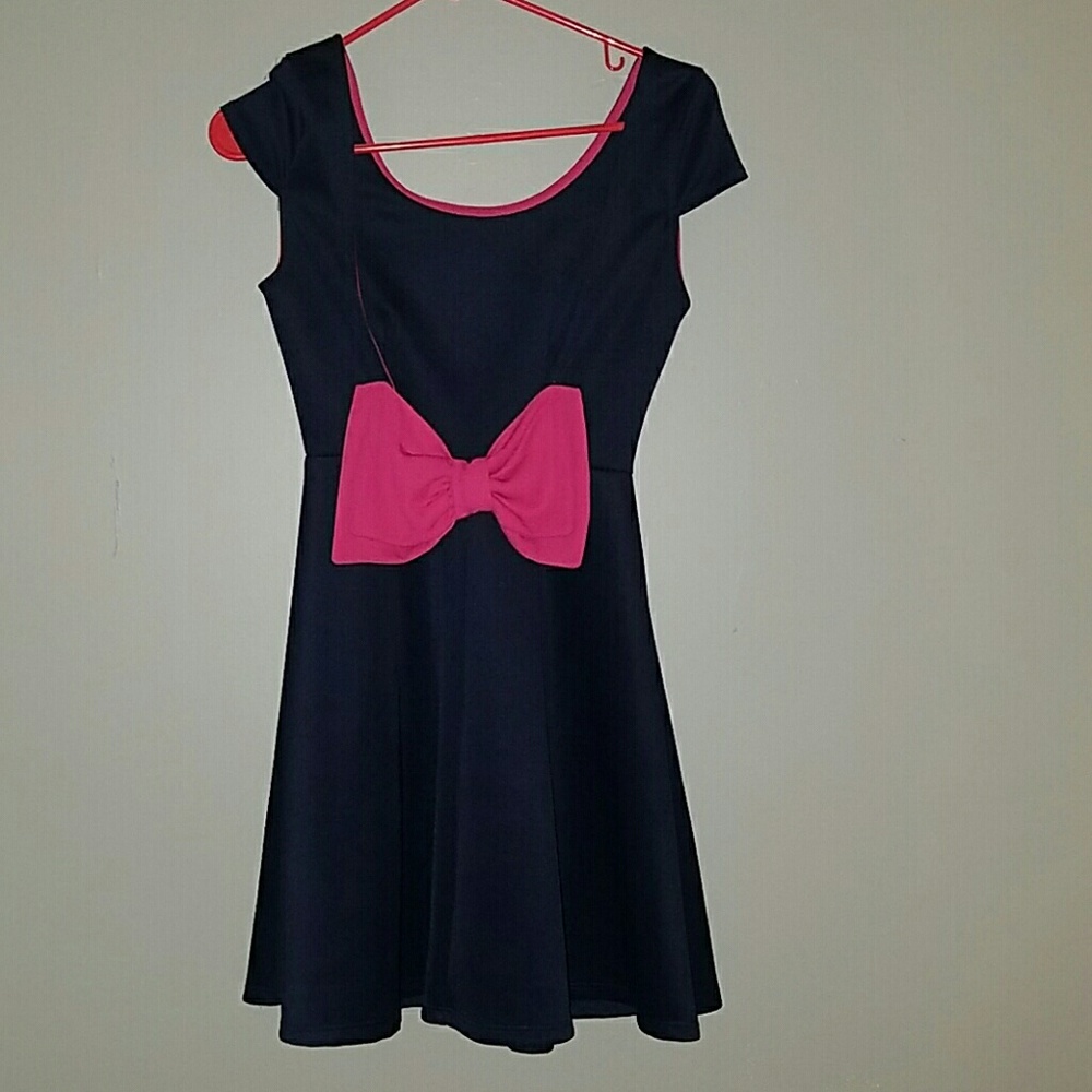 Bow Back Dress
