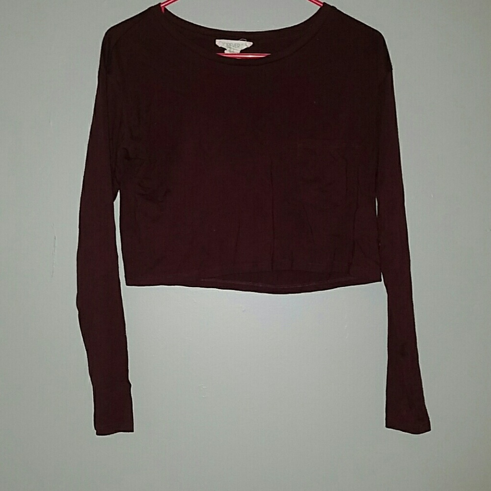 Long Sleeve Crop Top