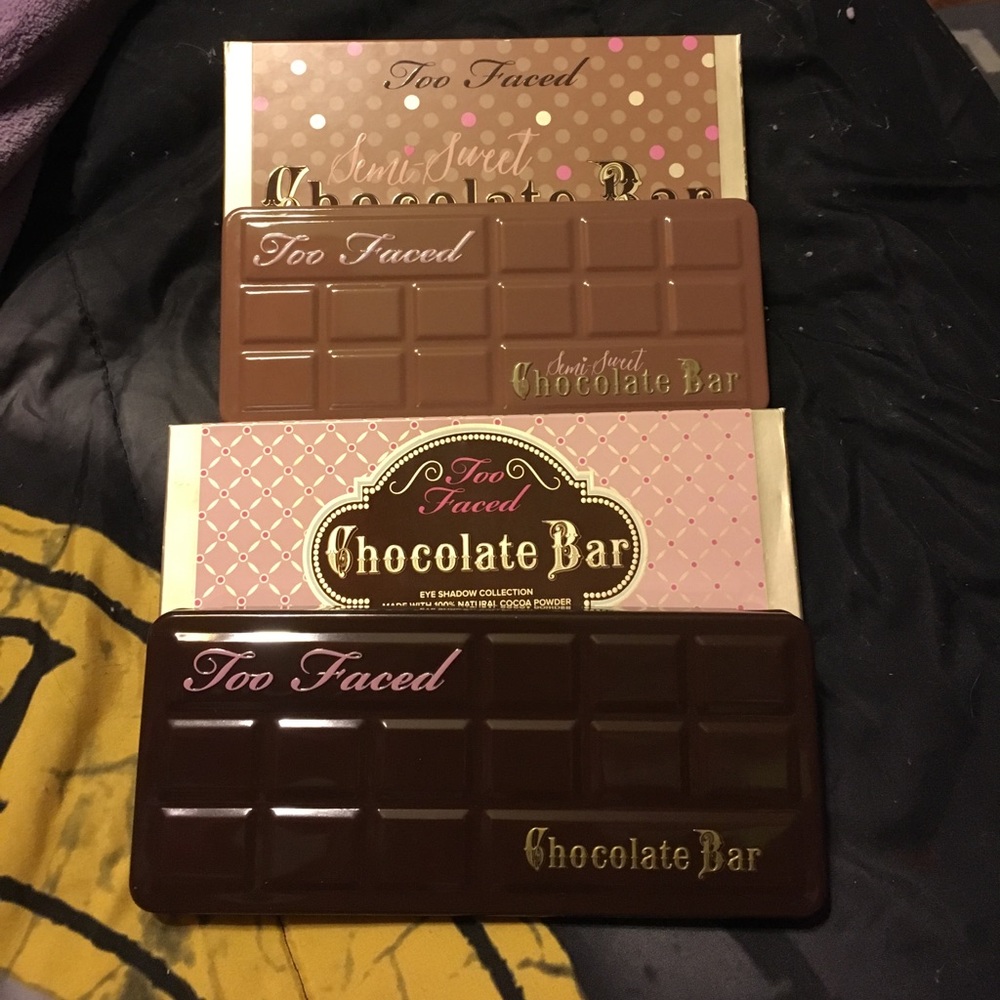 ‼️OVERNIGHT SALE‼️Too faced chocolate bar palettes