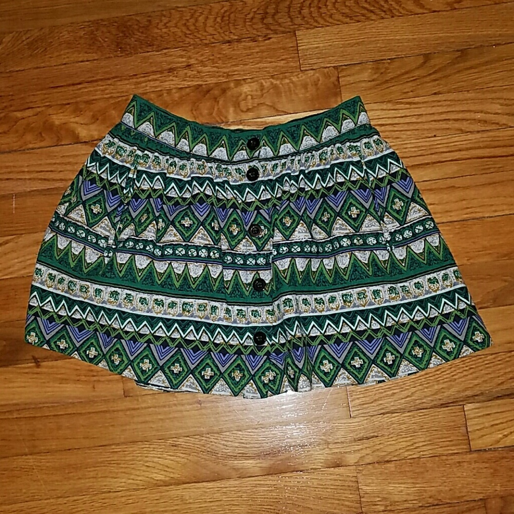 Tribal Print Skirt
