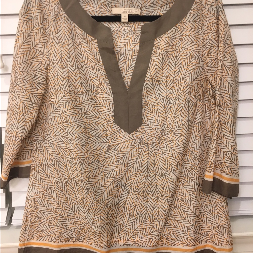 Banana Republic Heritage  tunic top Size M