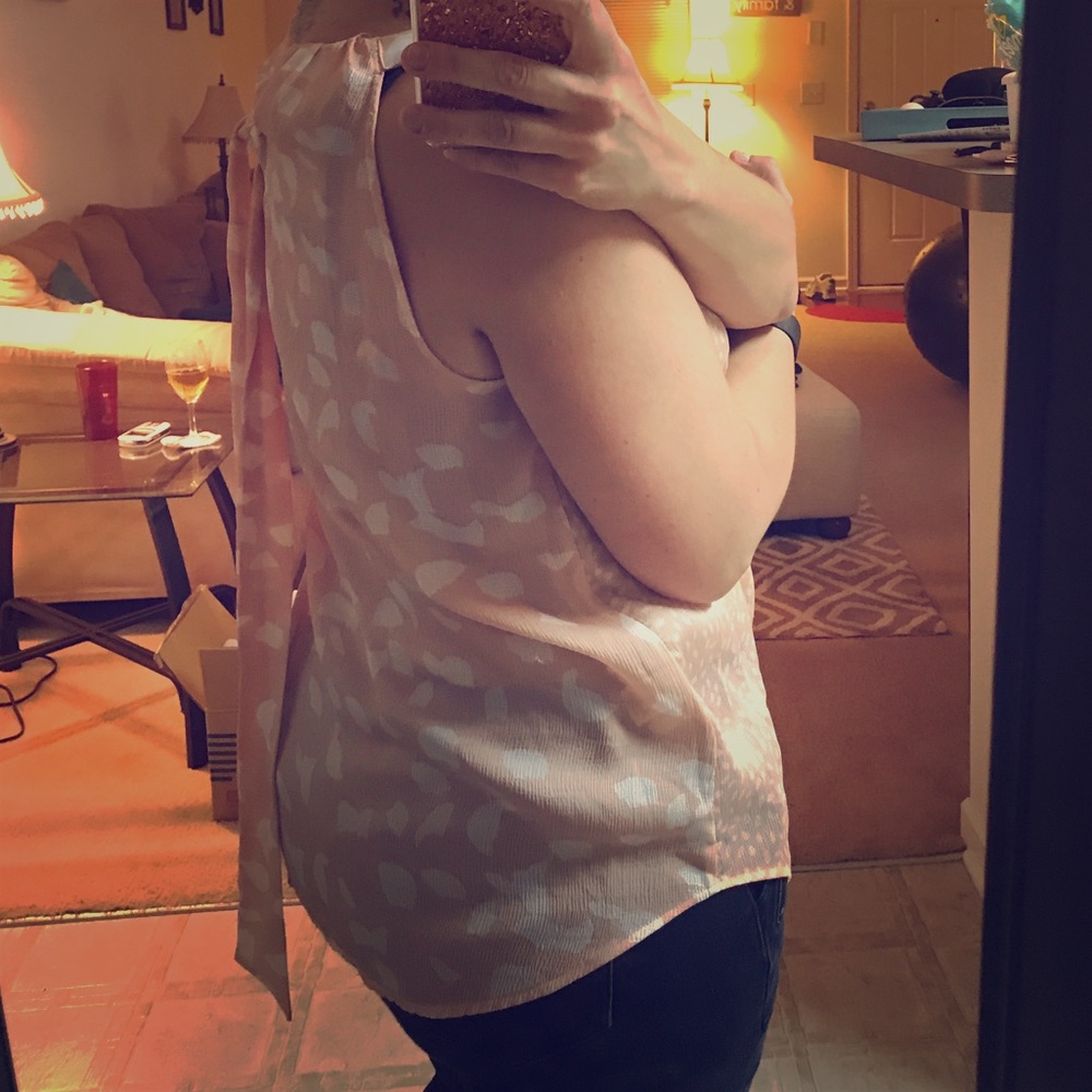 Pink tank