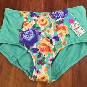 Seafolly mint Romeo bikini bottoms