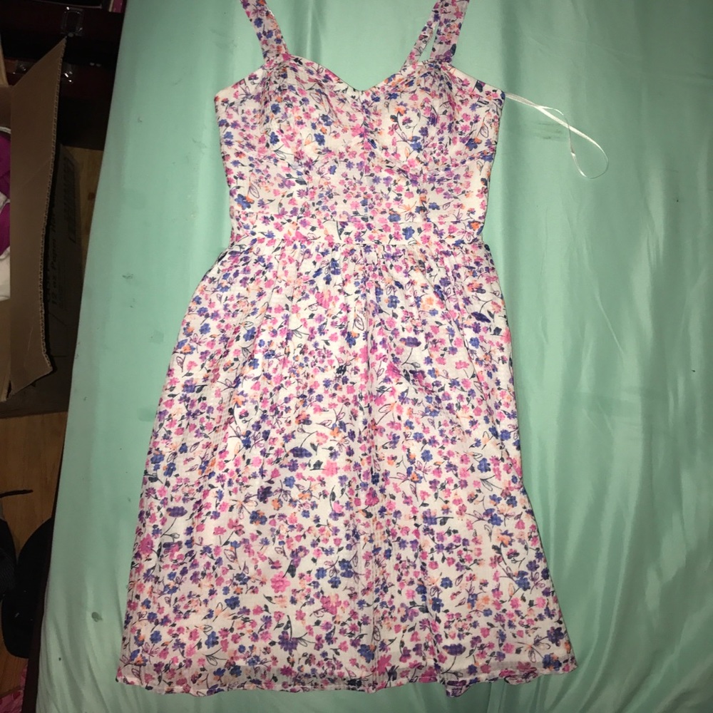 Candies, floral dress, sun dress, lightly worn