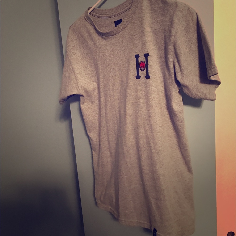 HUF X SPITFIRE SHIRT MENS SIZE SMALL