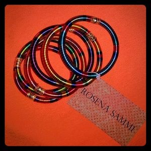 Rosena Sammi Monsoon Striped Bangles