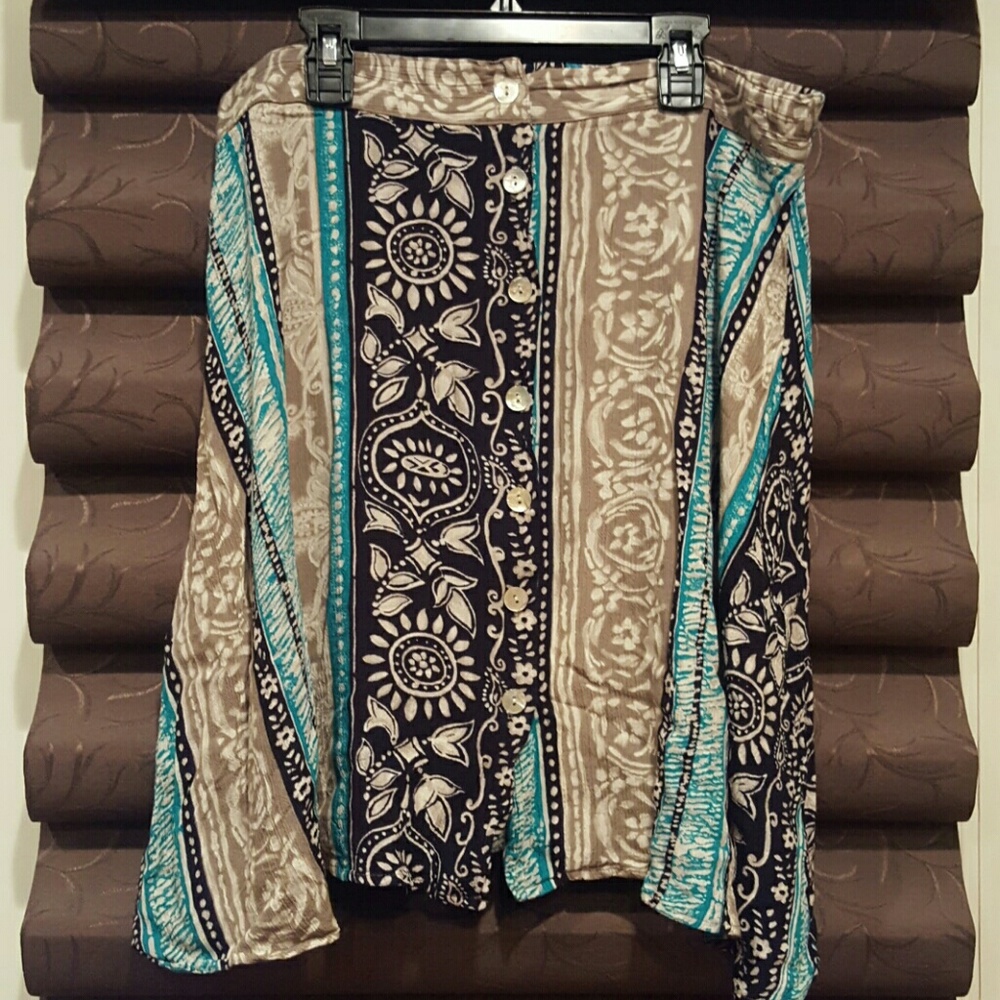 Multicolored skirt!