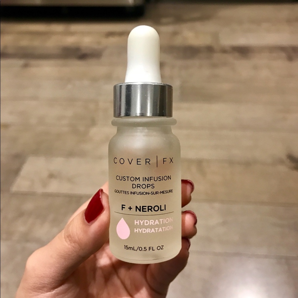 Cover FX custom infusion drops. F+Neroli