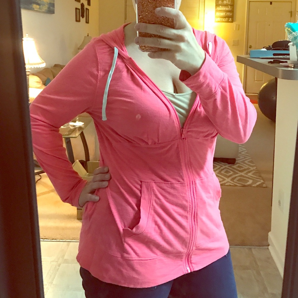 Maternity zip up