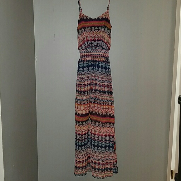 Print Maxi Dress - Picture 1 of 3