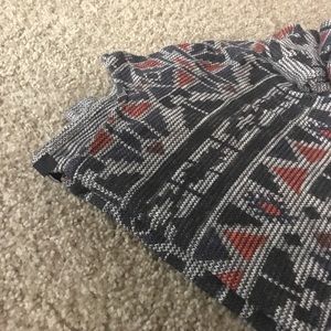 Long Sleeve Tribal Print T