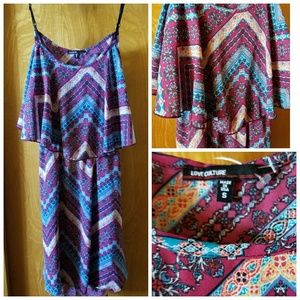 Love Culture Bohemian Style Sun Dress