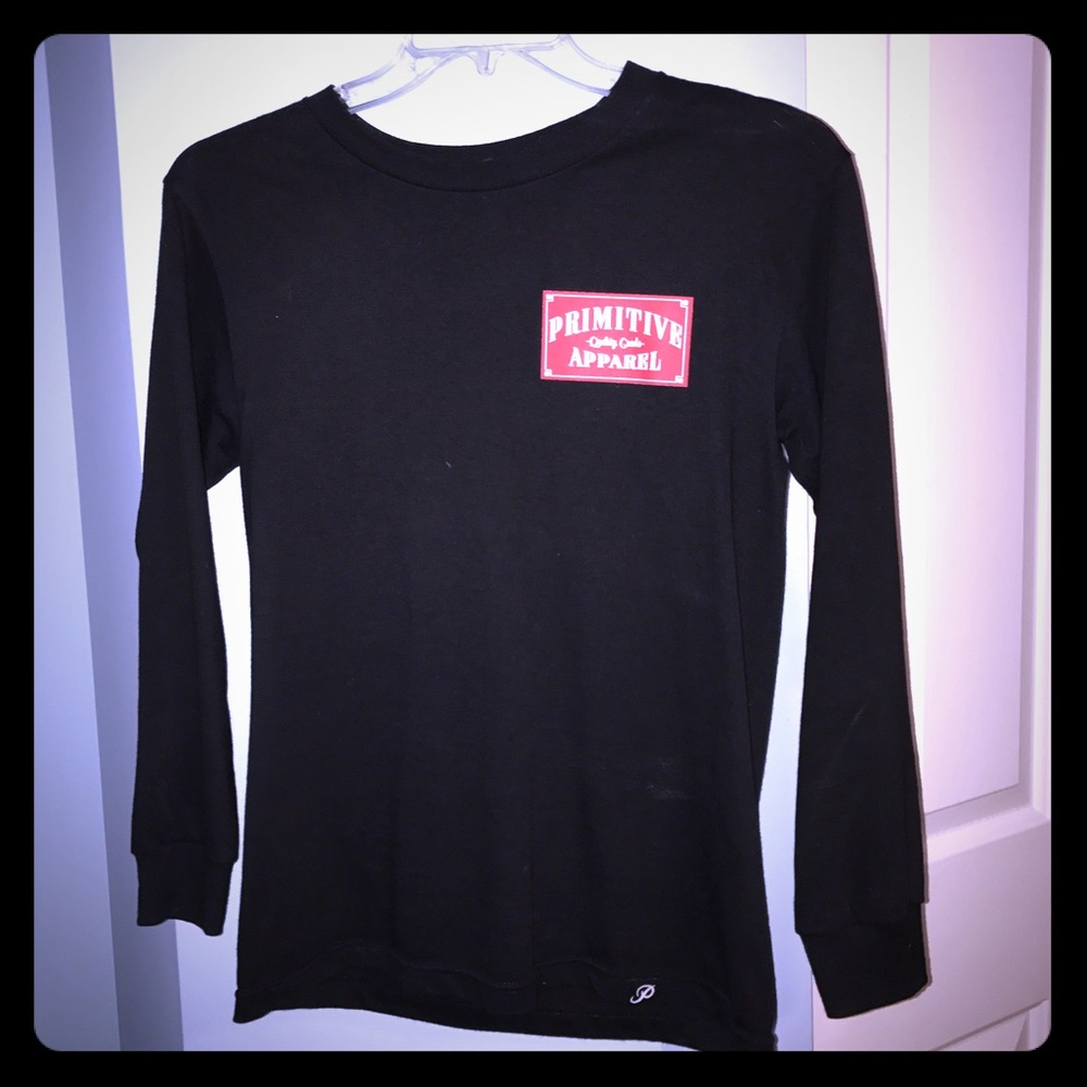 PRIMITIVE LONG SLEEVE SHIRT SIZE SMALL