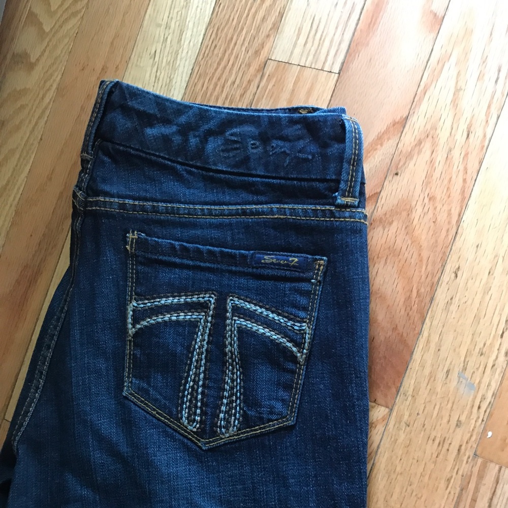 Designer women's boot cut Seven Jeans
