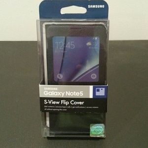 Samsung - Galaxy Note5 S-View Flip Cover