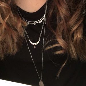 layered necklace