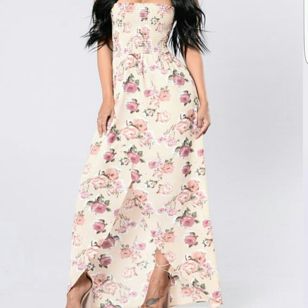 Floral print dress