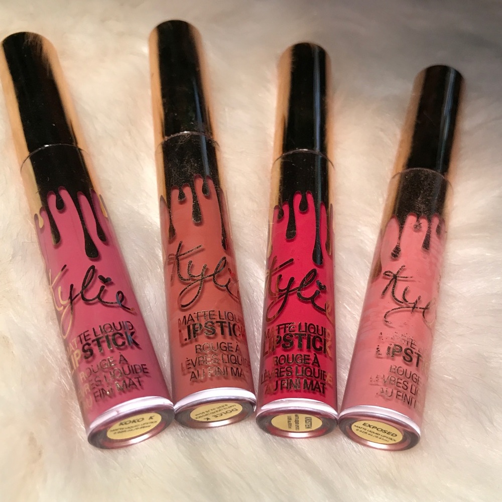 Kylie liquid lipsticks