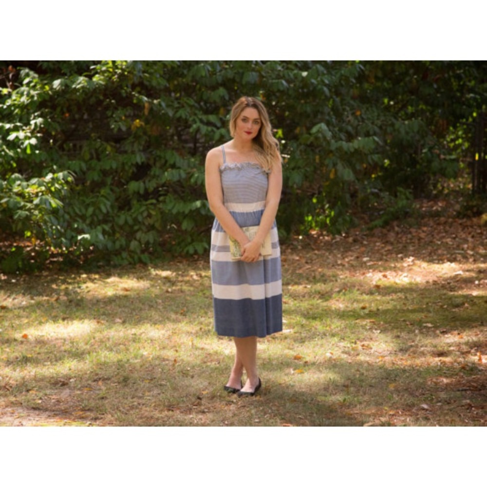 Vintage Striped Dress