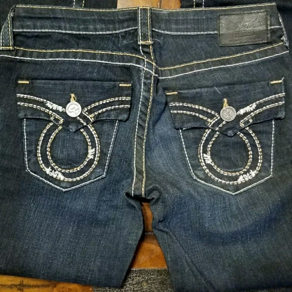 Big Star Liv Bootcut Jeans Sz 27 L