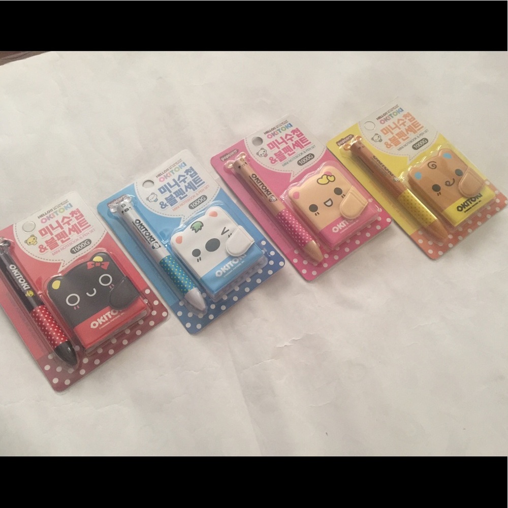 Cute small handy notekit (BNIB)