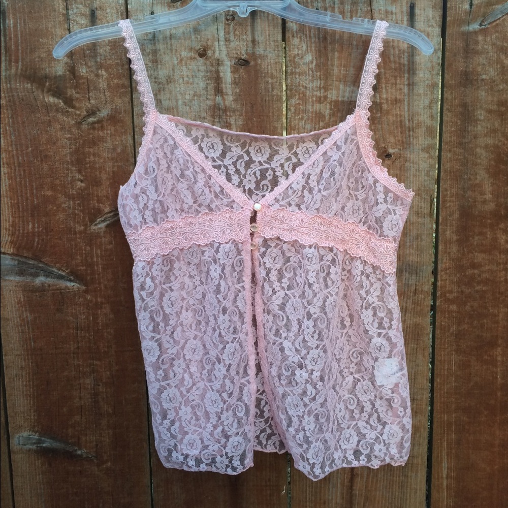 Lace Tank Overlay