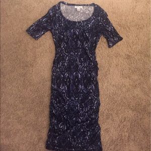 Motherhood Maternity Midi Length BodyCon Dress