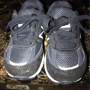 Navy New Balances 990's