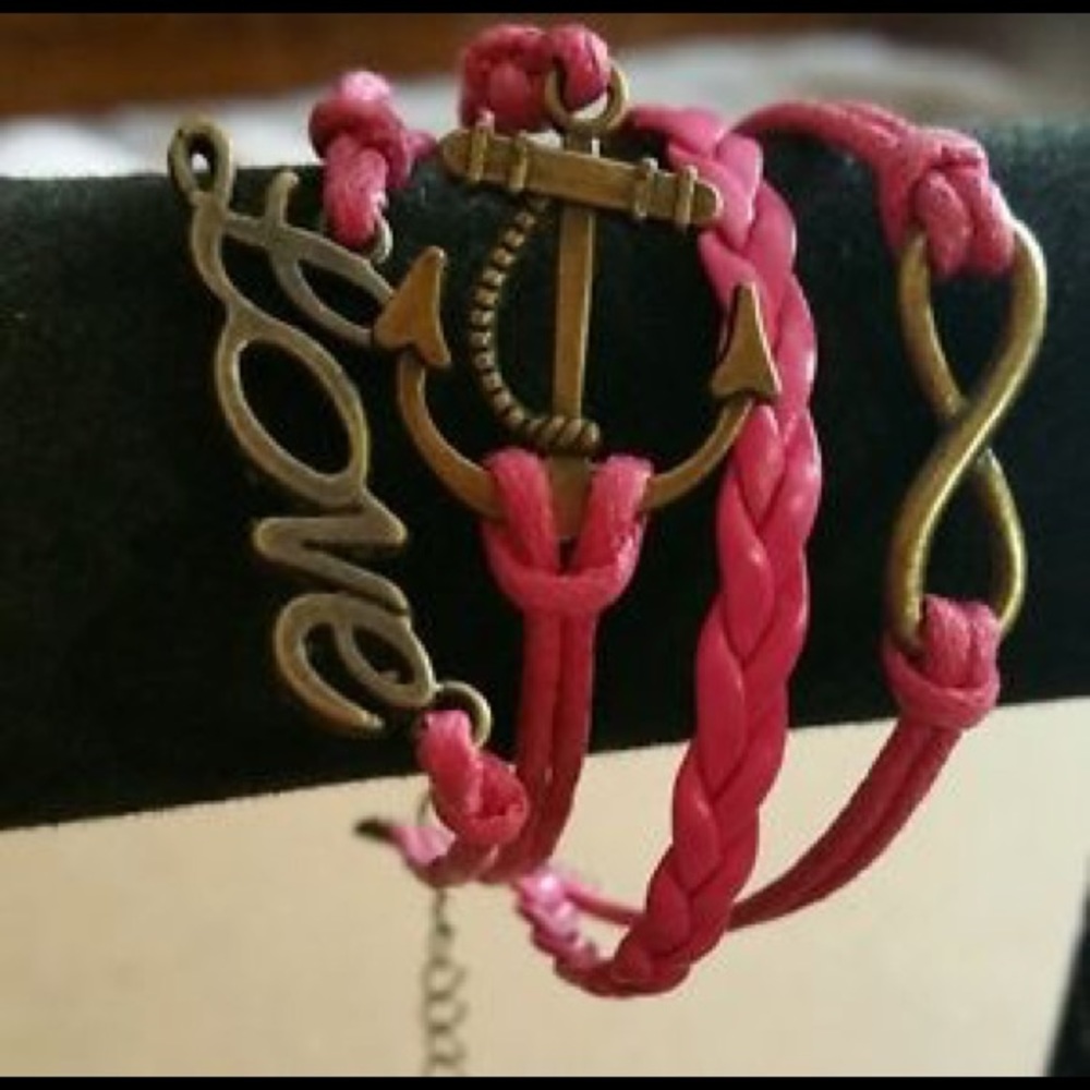 Infinity Fashion Bracelet Love Nautical Braided