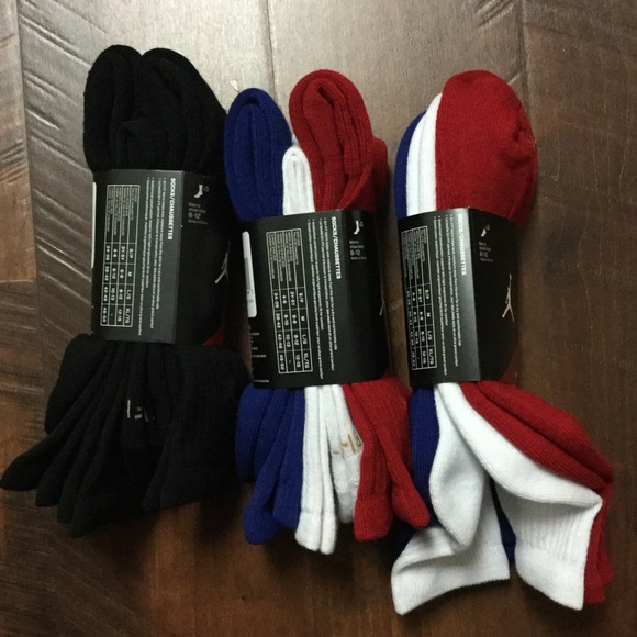 Jordan Dri-FIT Socks Bundle (3x Pack of 3) - Picture 2 of 3