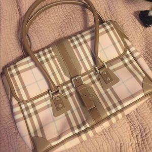 Burberry pink handbag