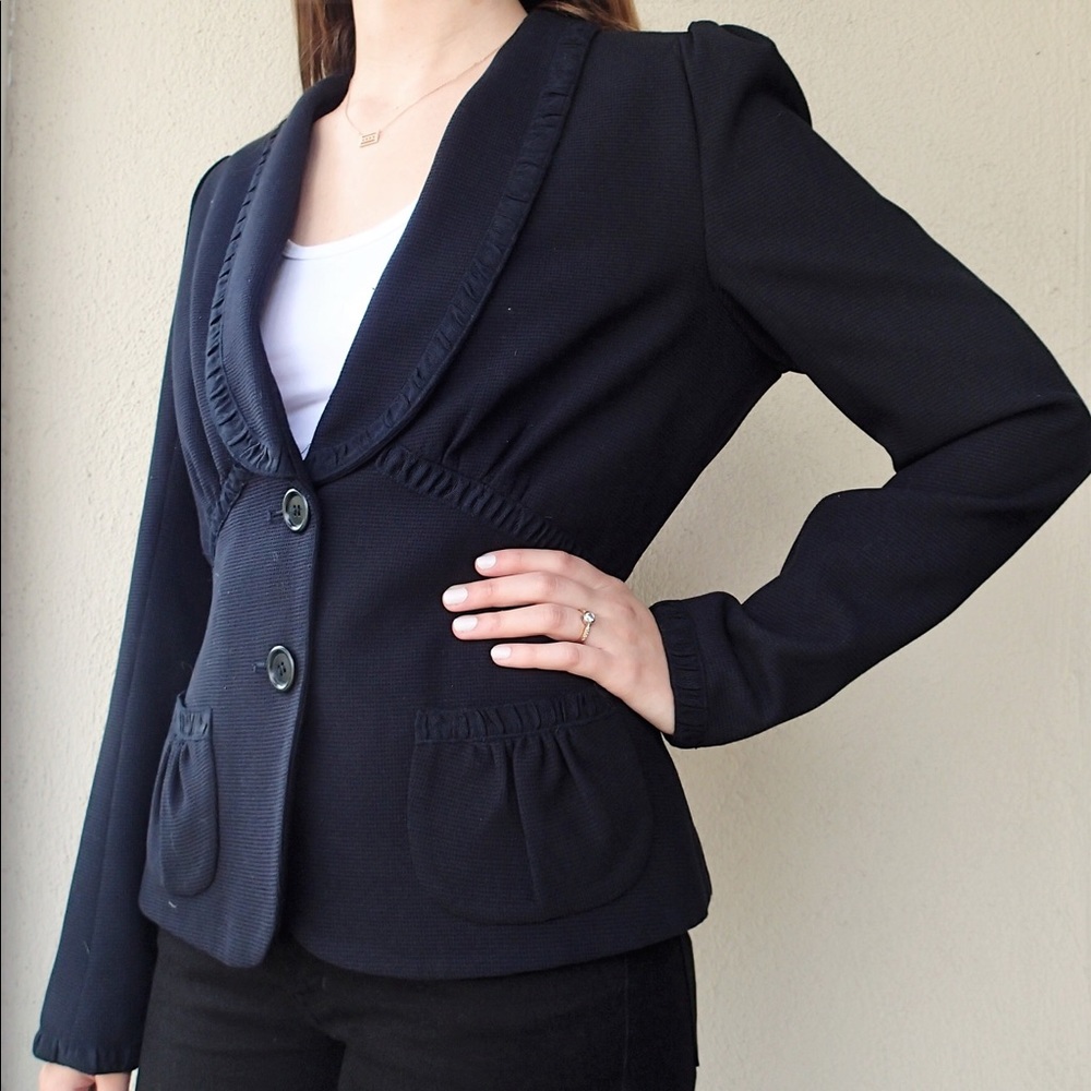 Max Studio Black feminine blazer