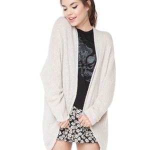 Brandy Melville oatmeal Caroline cardigan
