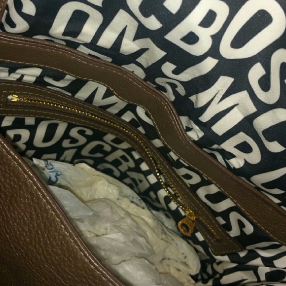 Marc Jacobs pewter hobo