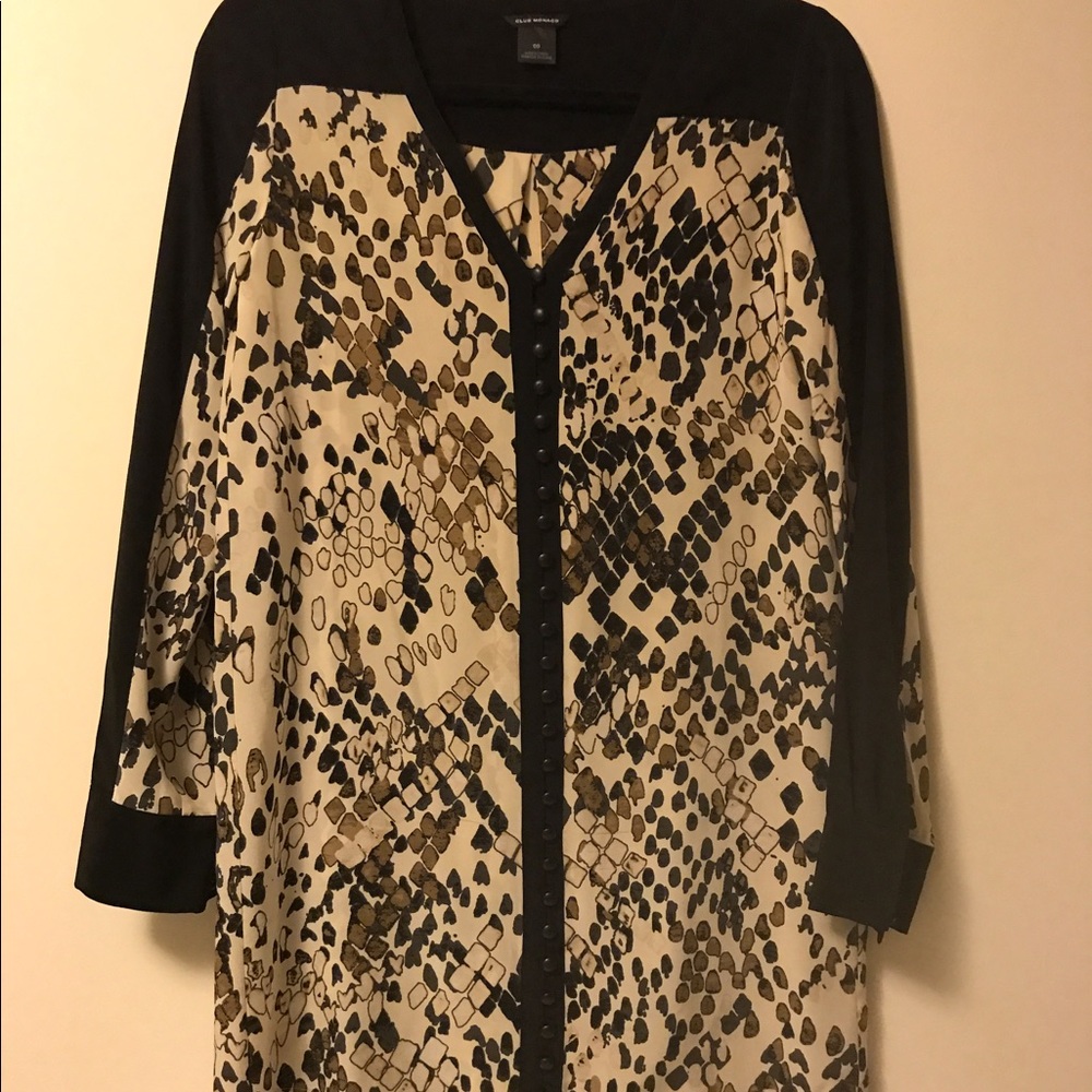 Club Monaco silk dress