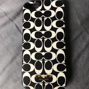 Coach cell phone case