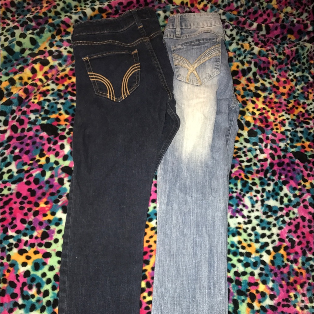 Holister and Mudd jeans