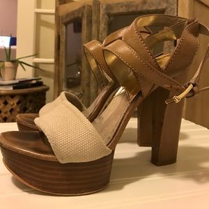 Michael kors platform sandals