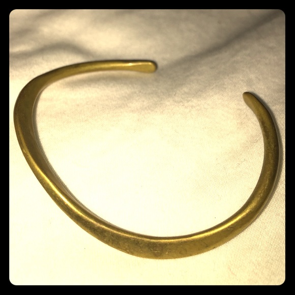 Beautiful Vintage Twisted Brass Bracelet - Picture 1 of 4