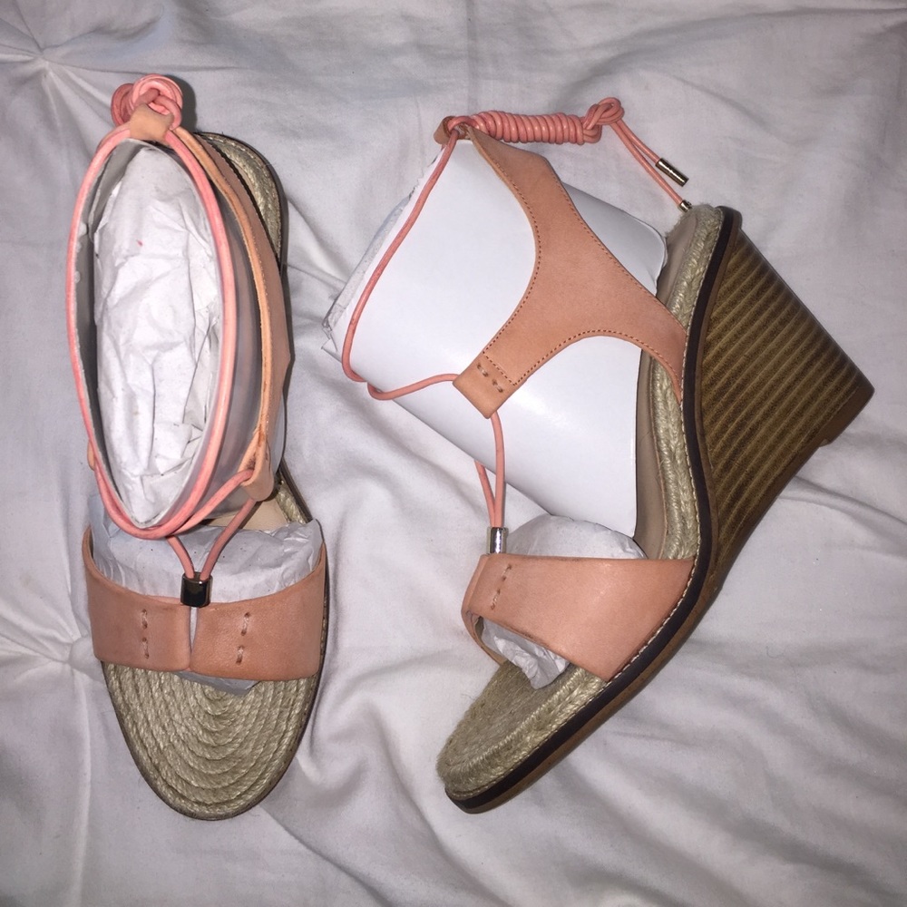 ❌SOLD❌ ALDO Terisa Wedge Sandal Size 8.5 - Picture 2 of 8