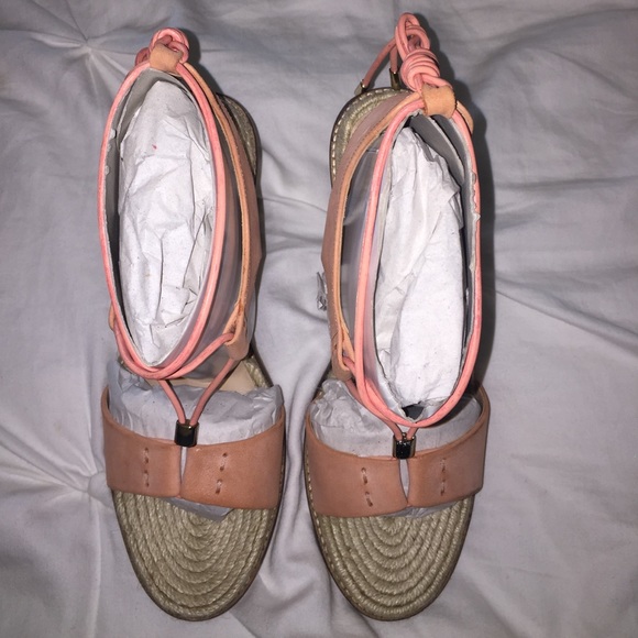 ❌SOLD❌ ALDO Terisa Wedge Sandal Size 8.5 - Picture 5 of 8