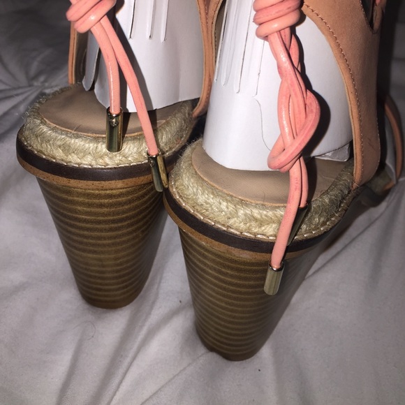 ❌SOLD❌ ALDO Terisa Wedge Sandal Size 8.5 - Picture 7 of 8