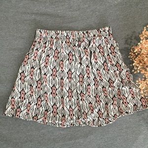 Brandy Melville Ikat Pattern Prairie Mini Skirt