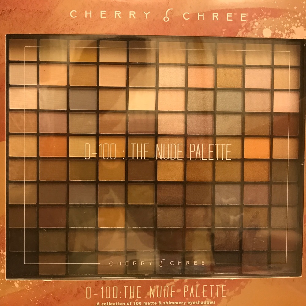 Cherry 🍒 Chree 100 Nude Palette eyes shadows