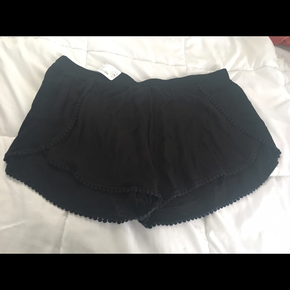 Black shorts