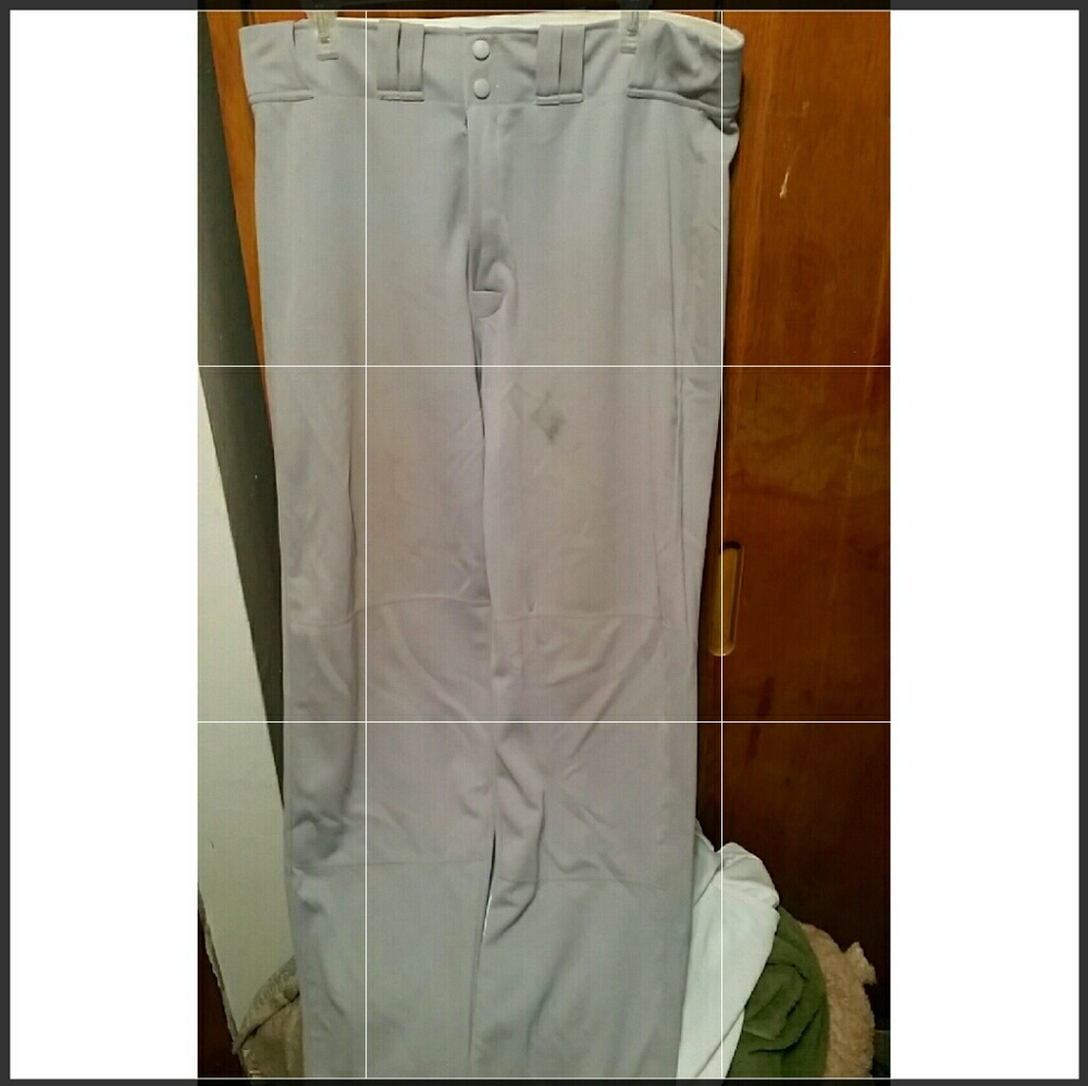 Grey eastbay baseball pants