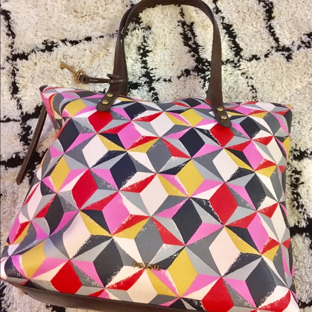 Fossil Jenna Tote multi